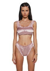 Seductive Vixen Lingerie Set - Pink