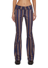 Soho Chic Striped Trousers