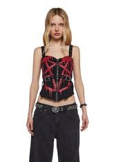 Pierced Heart Corset Top