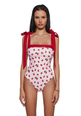 Sweet Life One Piece Swimsuit - Gingham