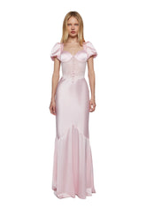Belle Kiss Satin Gown