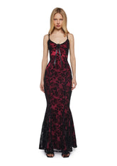 Last Dance Velvet Dress
