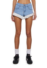 Bluebonnet Bliss Denim Shorts