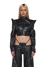 Spike Moto Bolero Jacket