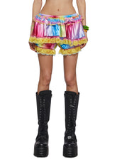 Multicolor Trickery Bloomer Skort