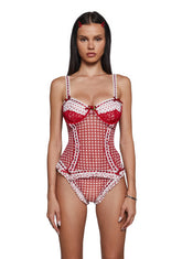 Country Romance Gingham Teddy