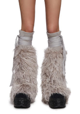 Shaggy Faux Fur Boot Covers