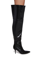 Tiernan Racer Thigh High Boots