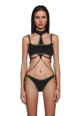 BPM Romance Bodysuit With Chains