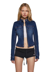 E-Mail Me Back Denim Jacket