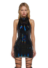 Sensory Escapade Bodycon Dress - Holo