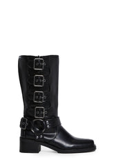 Around The City Moto Boots - Black