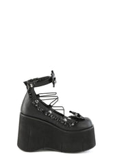 Kera-18 Platform Ankle Strap Shoes