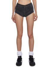 Daydream Festival Booty Shorts - Black