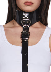 Vinyl Buckle Collar Harness