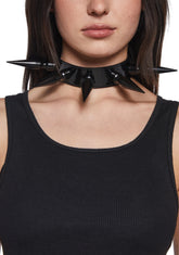 Spiked Collar - Black