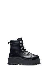 Hydra All Black Matrix Platform Boots