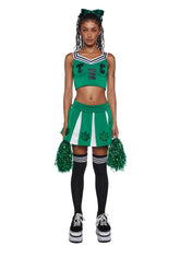High Spirited Cheerleader Costume Set