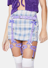 Lavender Dreams Leg Garter Harness
