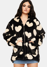 Wicked Cupid's Little Helper Fuzzy Jacket