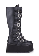 Damned-318 Platform Knee High Boots