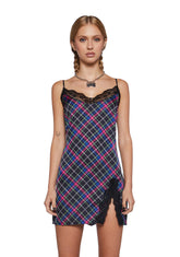 Hit A Nerve Slip Dress