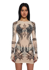 Lives For Sin Tattoo Dress