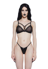 Beat The Reaper Pentagram Bralette