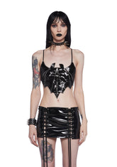 Cave Rave Sequin Bat Top