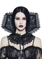 Kiss Of Death Lace Collar