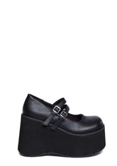 KERA-08 Platform Mary Jane Shoes