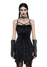 Too Far Gone Velvet Dress