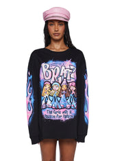Noir Bratz Pack Graphic Long Sleeve Tee
