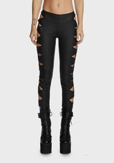 Took The Night Lace-Up Pants