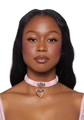 Paper Skin Butterfly Heart Ring Choker