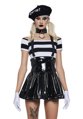 Think Outside The Box Mime Costume