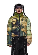 Cursed Image Puffer Jacket
