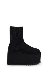 Atmosphere Fleece Lined Suede Platform Boots