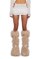 Sungazer Ruched Mini Skirt