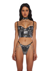 Disco Fusion Bustier & Panty Set