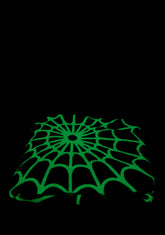 Spiderweb Glow In The Dark Blanket