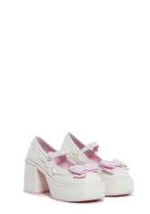 Bashful Bozo Platform Mary Janes