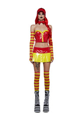 Super Size Me Wig & Costume Set