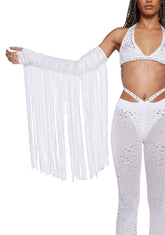 Classic Vibes Fringe Gloves