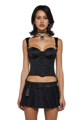 Hard To Handle Bustier Top