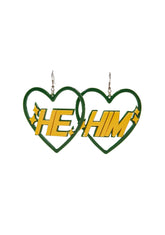 He Him Pronouns Earrings