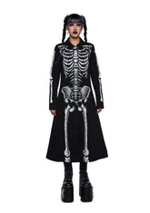 Lurking Horror Skeleton Trench Coat