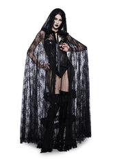 Endless Sorrow Lace Cape