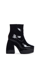 The Final Matrix Platform Ankle Boots