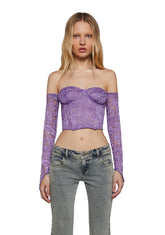 Lavender Nymph Princess Corset Top